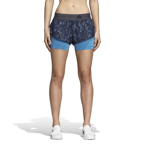 Women's Adidas by Stella McCartney Run 2-in-1 Sports Shorts