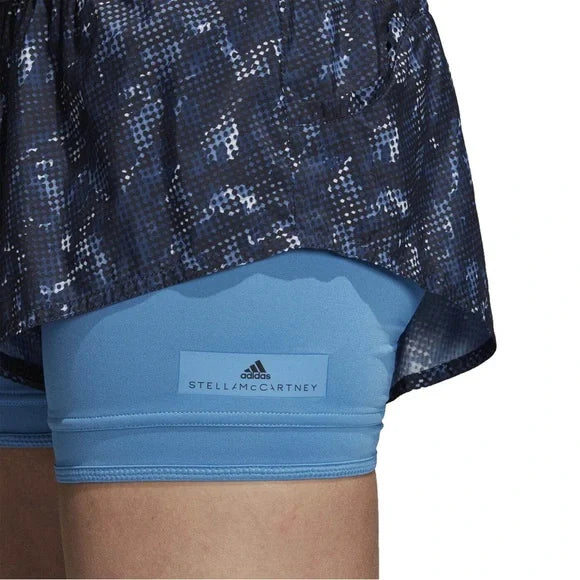 Women's Adidas by Stella McCartney Run 2-in-1 Sports Shorts