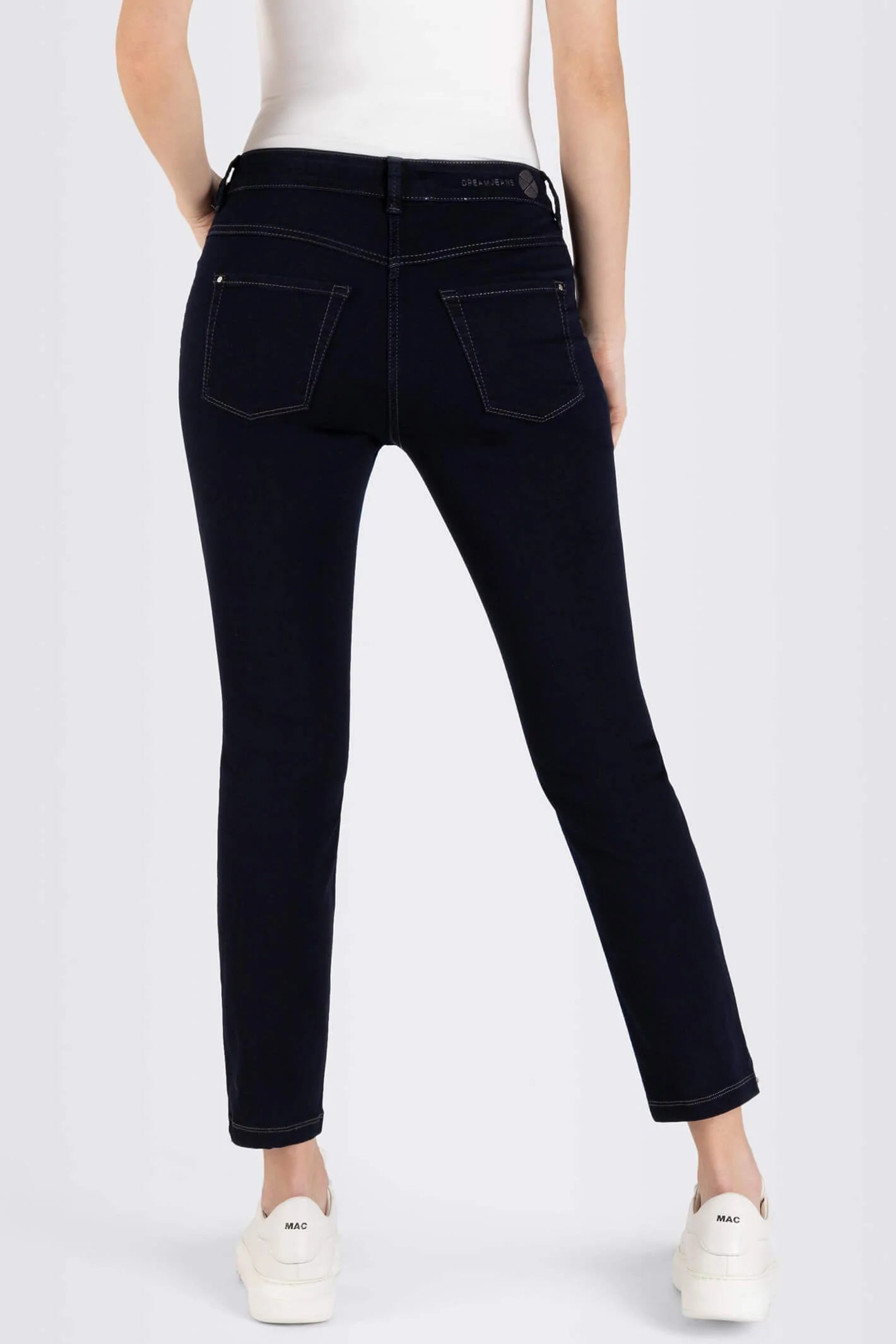 Mac Jeans Dream Chic Women's stretch jeans, dark blue