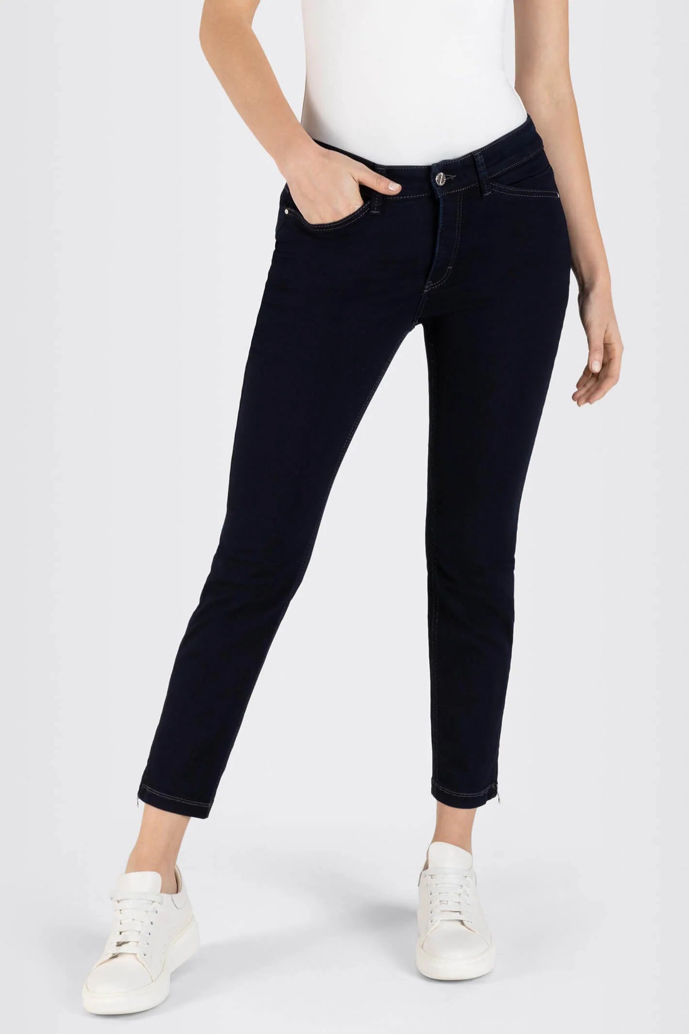 Mac Jeans Dream Chic Women's stretch jeans, dark blue