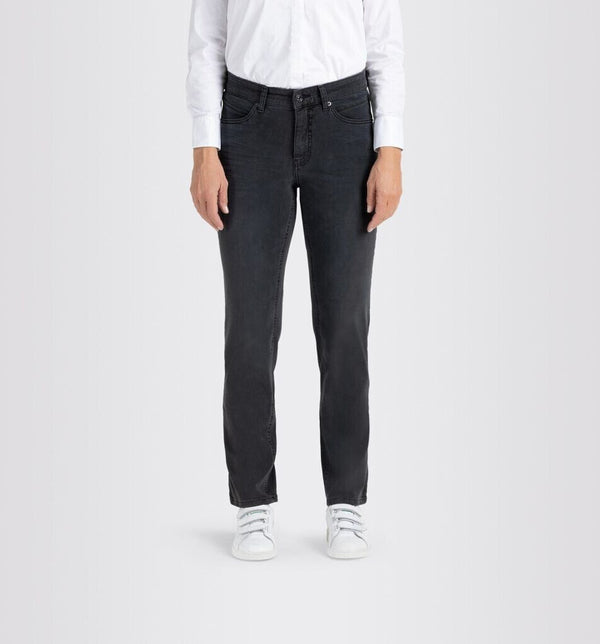 MAC JEANS MELANIE Дамски памучни дънки в класическа права кройка, сиви