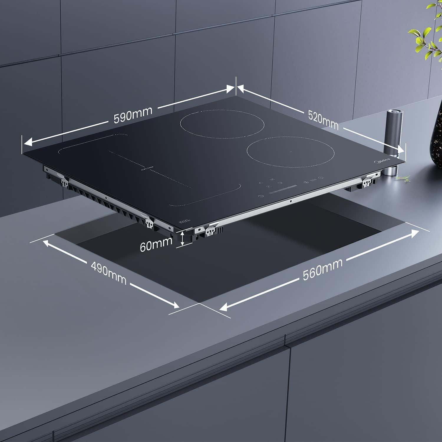 Midea - KI500IX - built-in induction hob - 60cm, 2 YEARS WARRANTY
