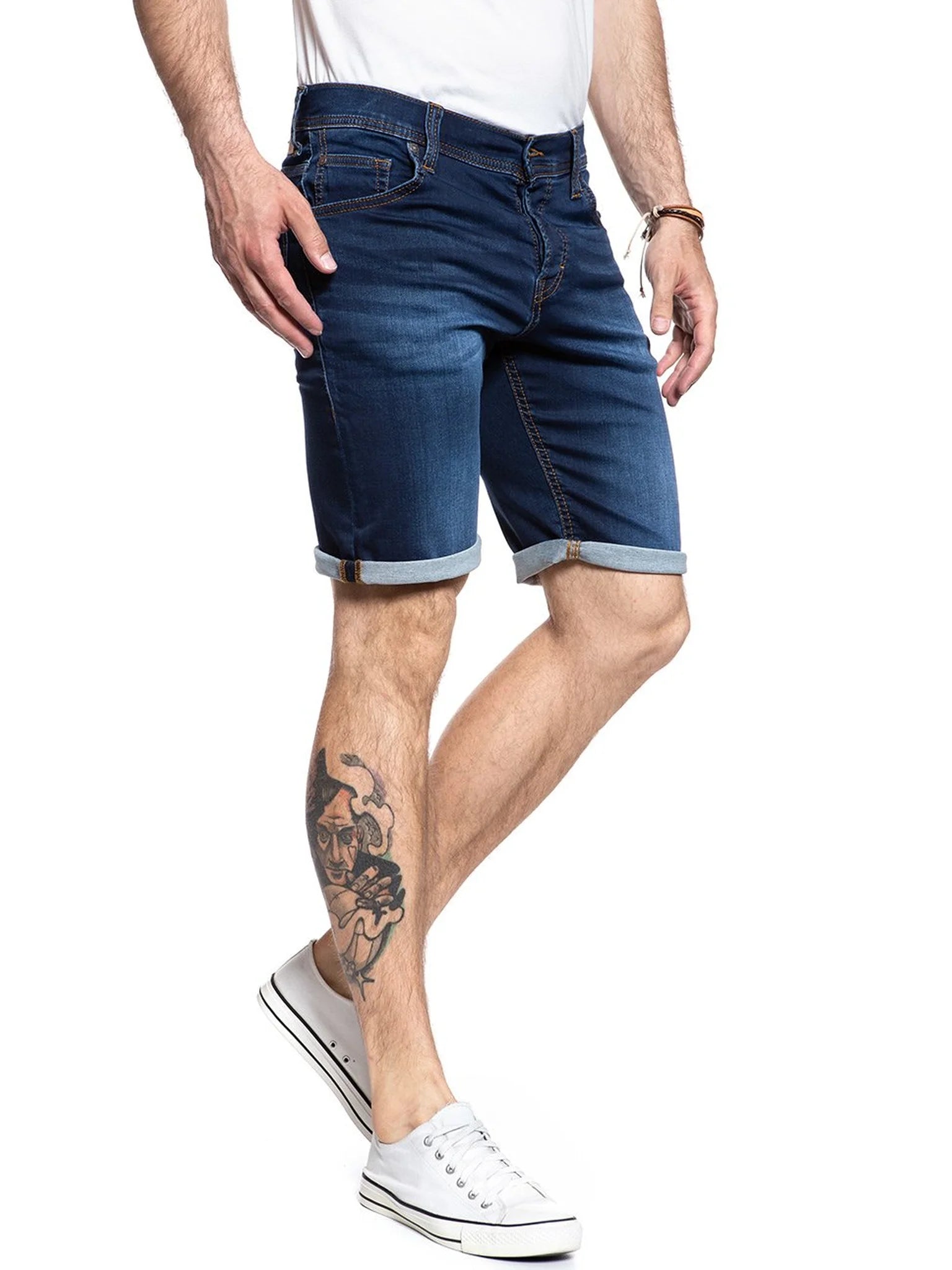 Men's denim shorts Mustang Chicago