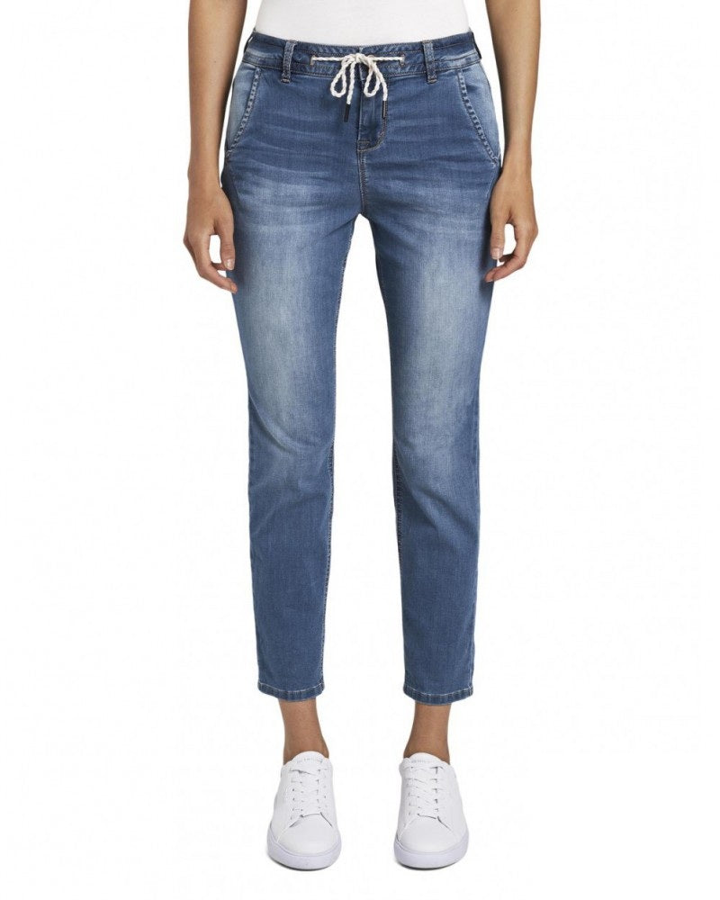 TOM TAILOR Women's cotton jeans, blue