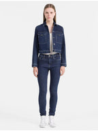 Детски дънки Calvin Klein – High Rise Dark Skinny Jeans