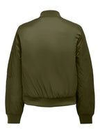 ONLY Women's classic bomber jacket, olive green