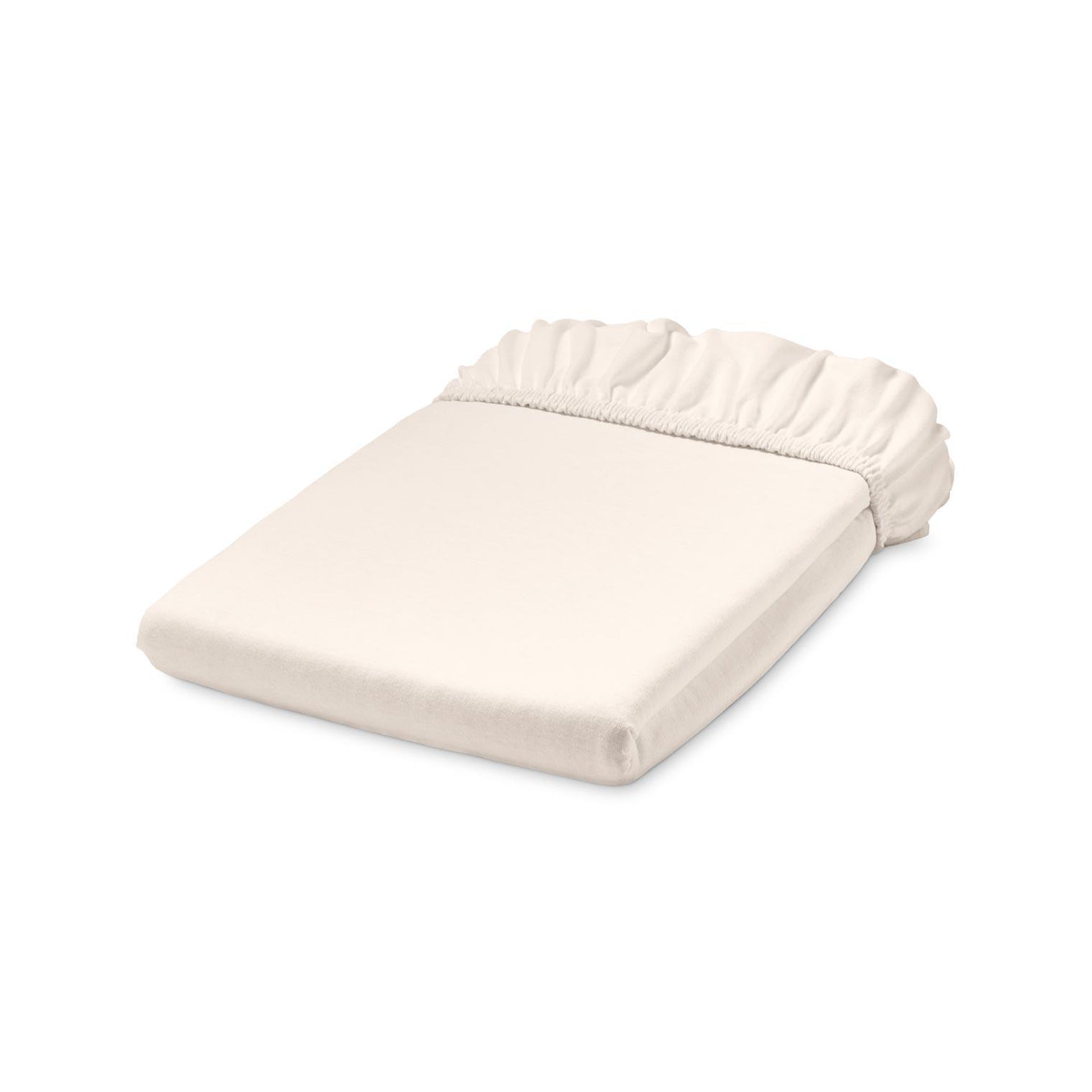 Памучен чаршаф с ластик, екрю 180-200 ?
 200 см