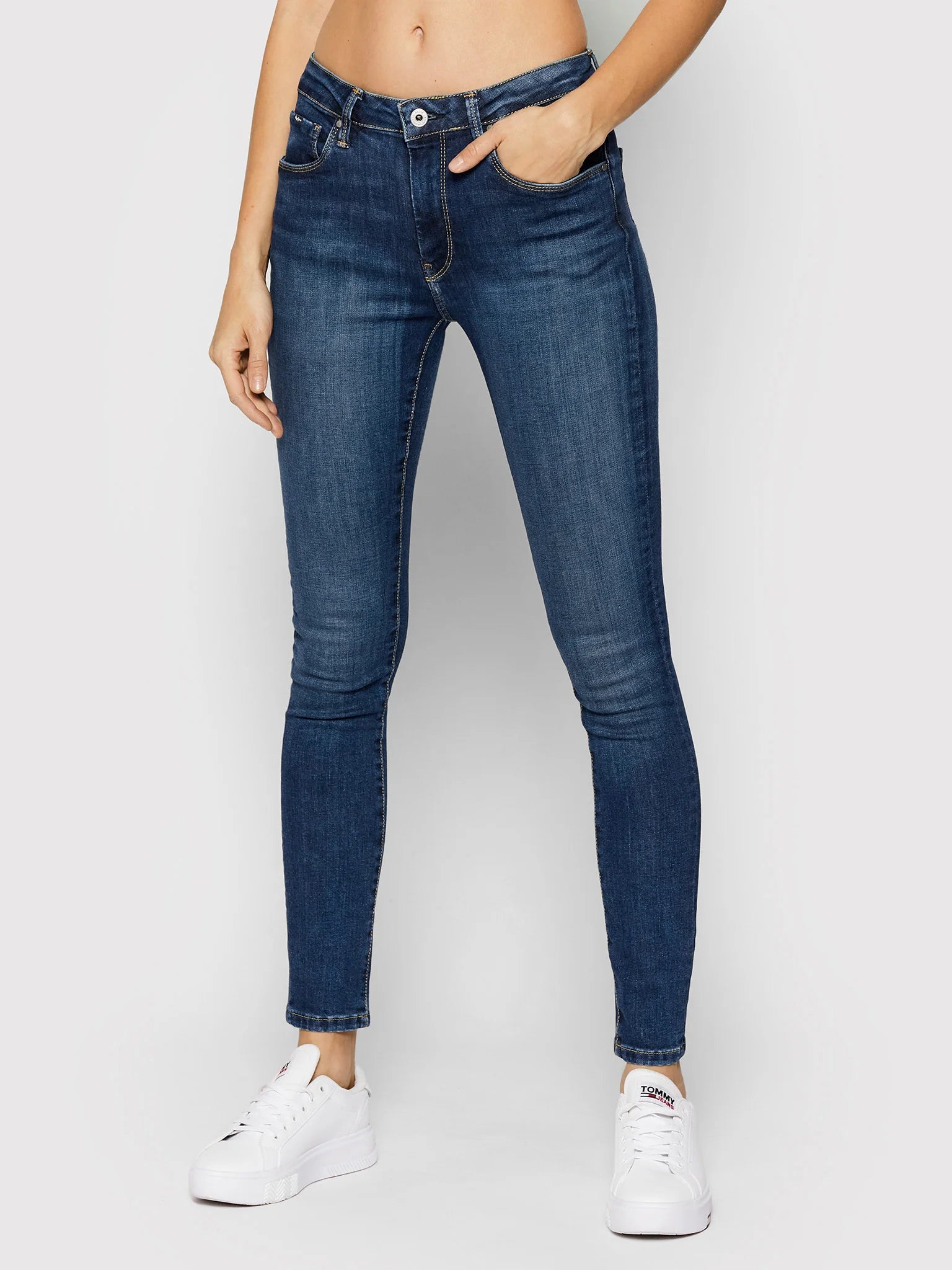 Women's classic jeans Pepe Jeans, blue