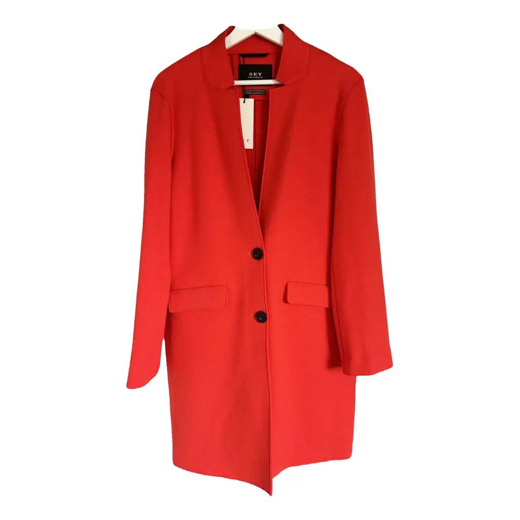Women's wool coat, light brown 