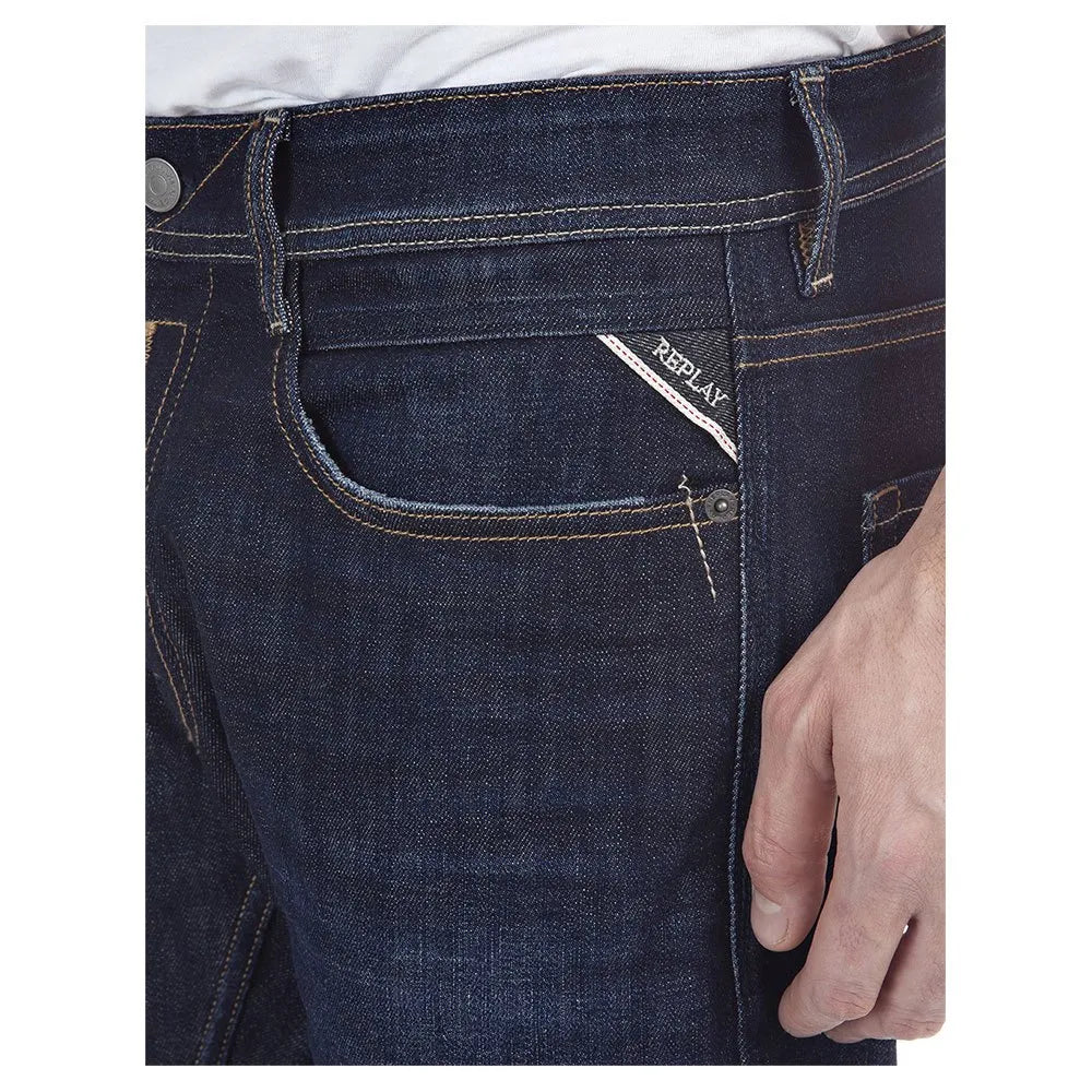 Men's classic jeans Replay Rocco, dark blue