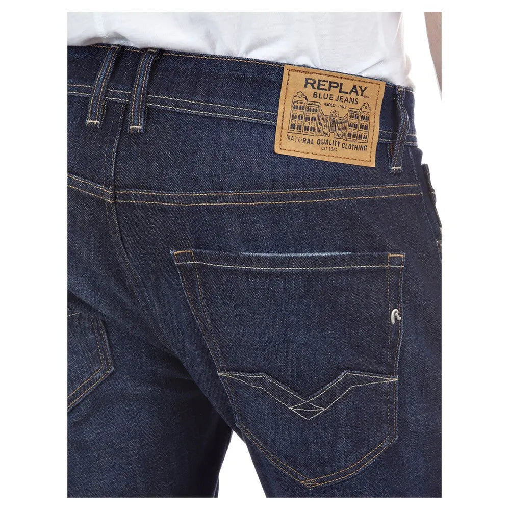 Men's classic jeans Replay Rocco, dark blue