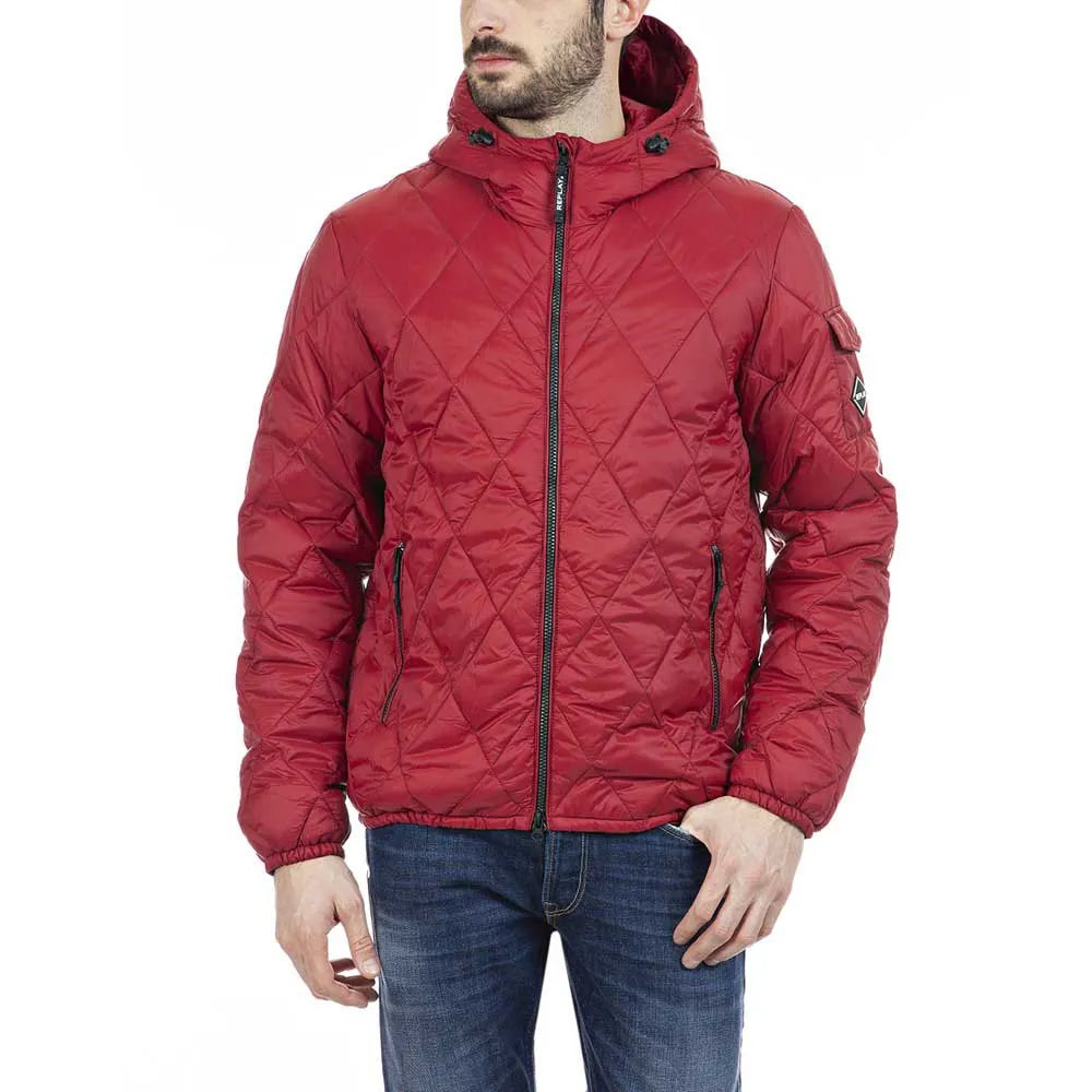 REPLAY Men's winter jacket, red