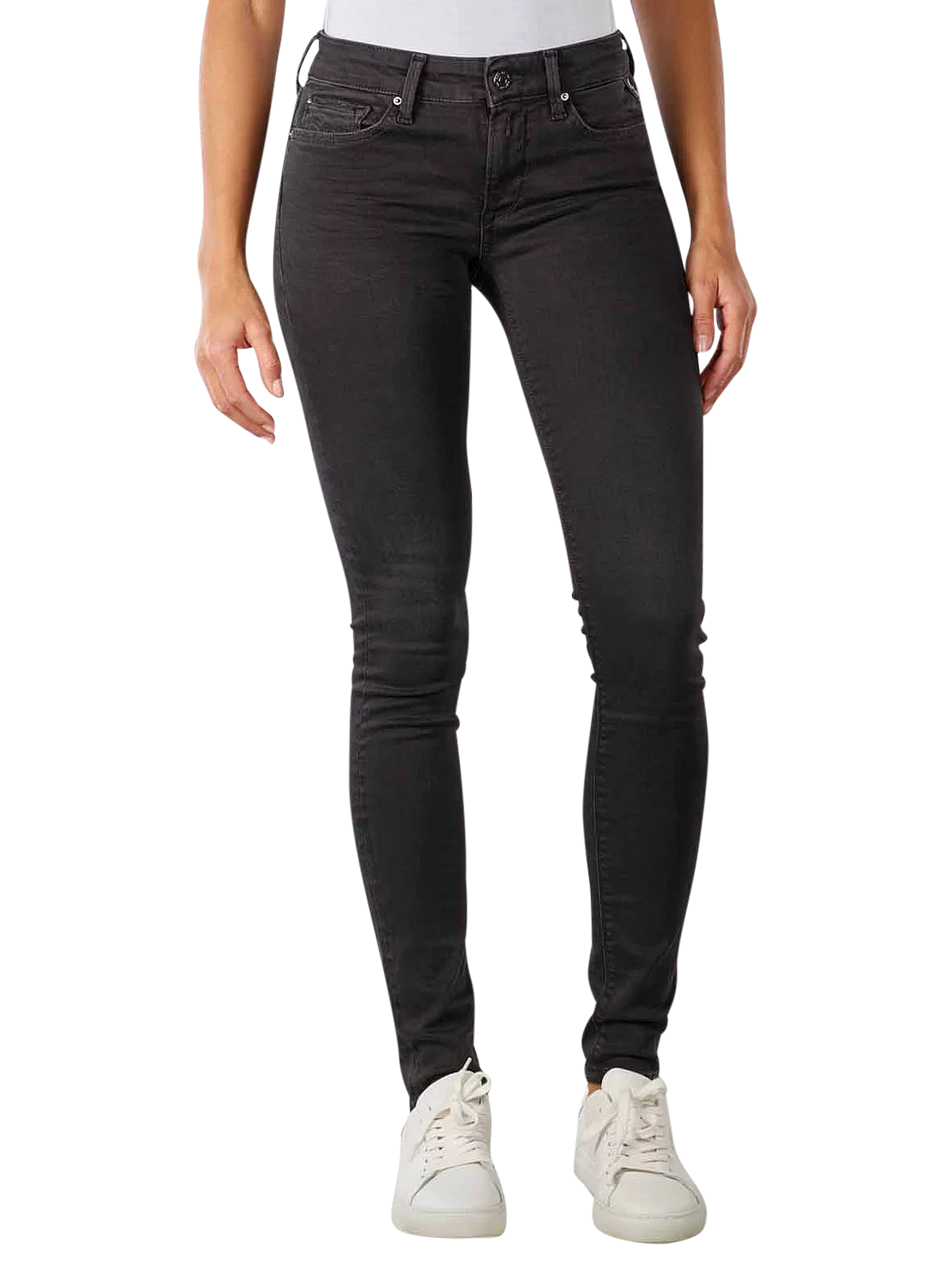 Women's cotton jeans Replay New Luz, black
