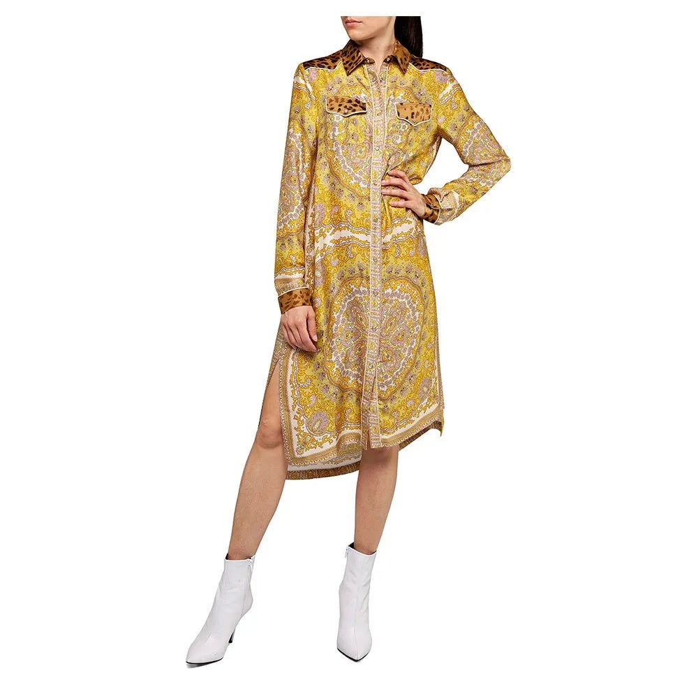Replay Women's spring-summer dress, multi-colored
