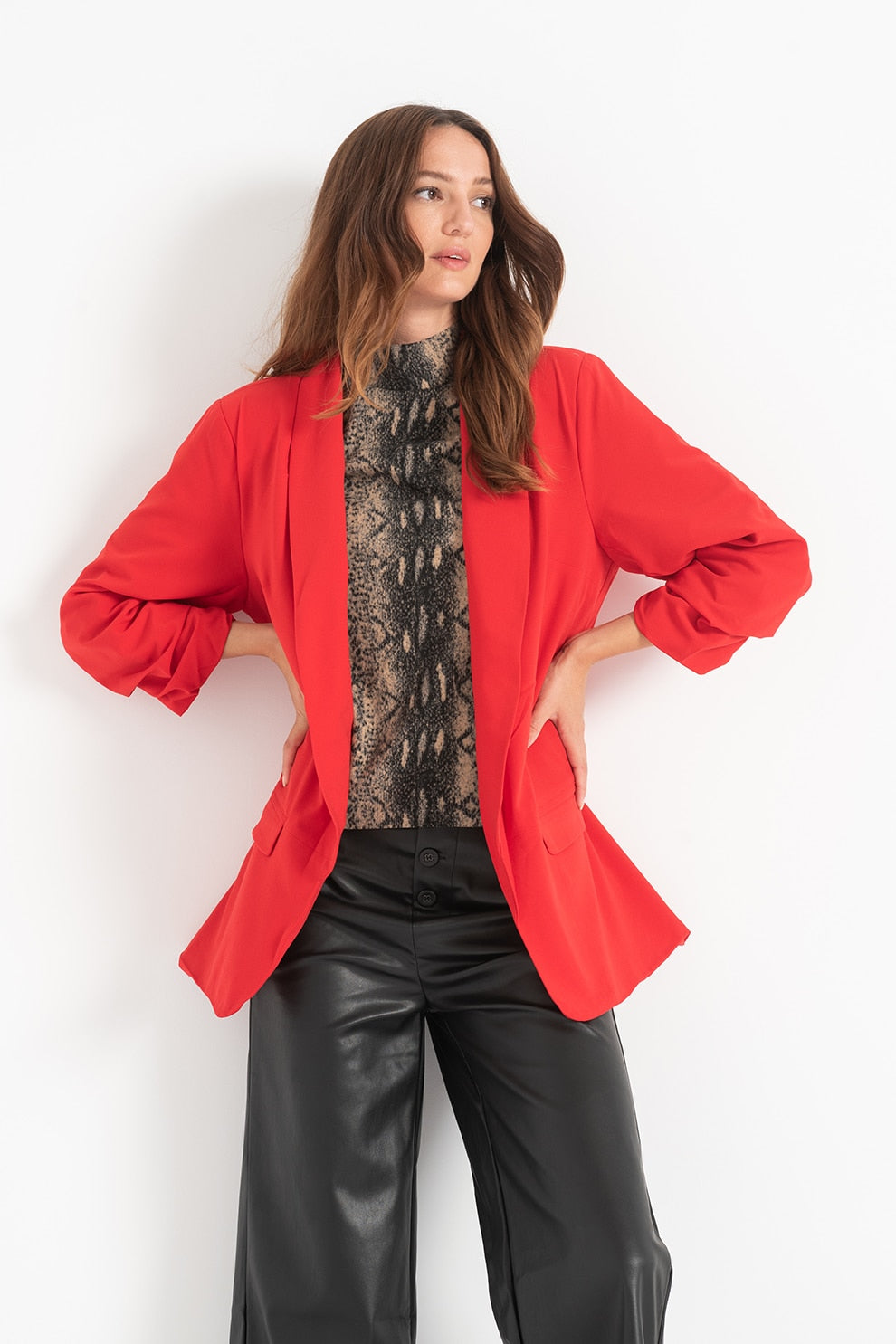 Women's jacket Z ONE by ZABAIONE "Katie", red