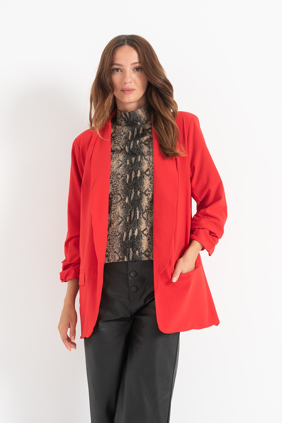 Women's jacket Z ONE by ZABAIONE "Katie", red