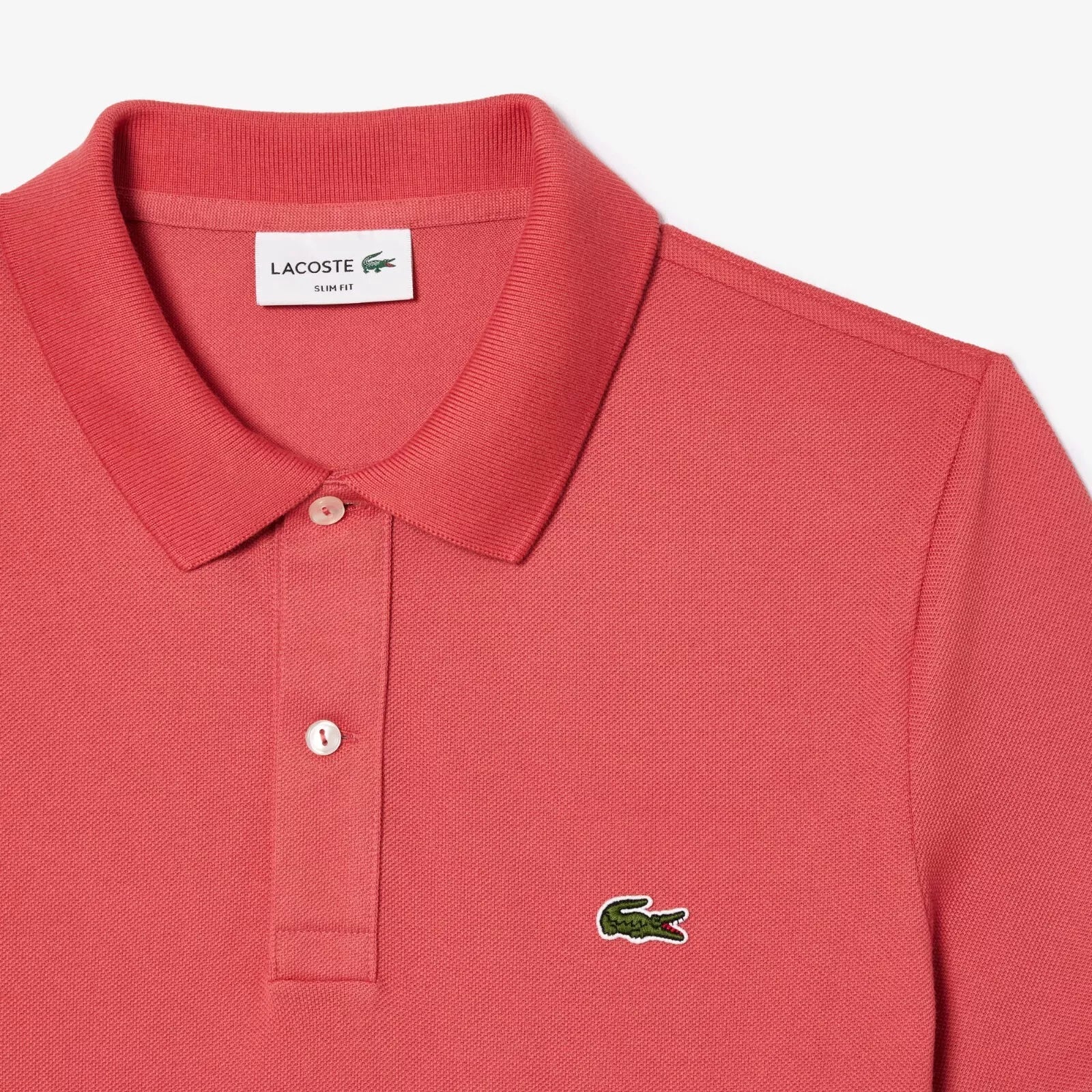 LACOSTE Children's cotton T-shirt with logo, orange