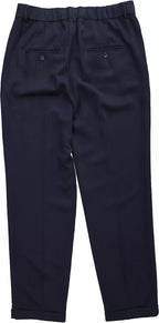 Women's trousers OPUS "Majoola", navy blue