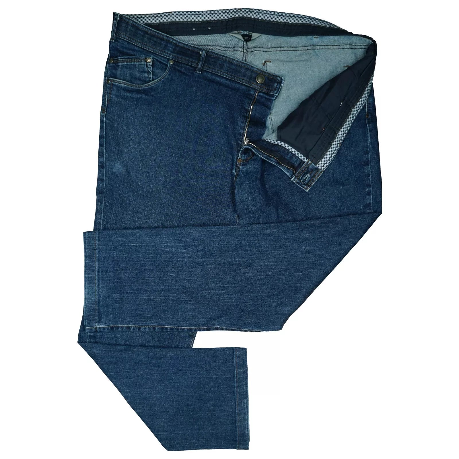 Men's Jeans Eurex by BRAX Ken 340 Stretch – Straight Leg, Plus Size