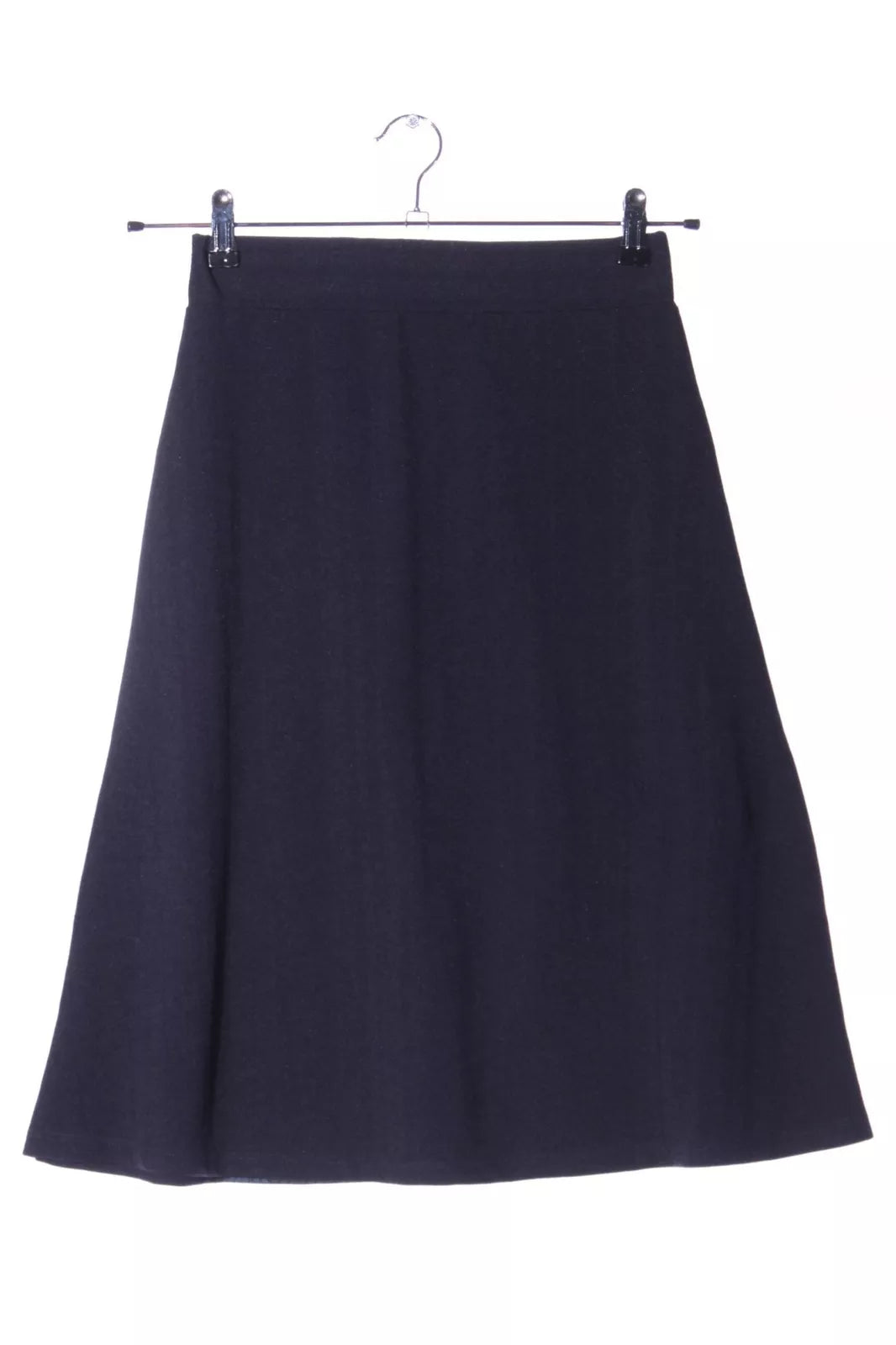 Desigual Women's knitted skirt, dark blue with floral print