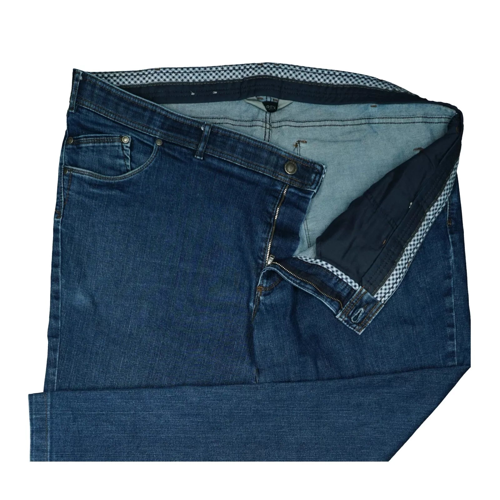 Men's Jeans Eurex by BRAX Ken 340 Stretch – Straight Leg, Plus Size