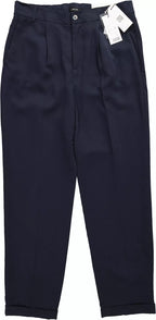 Women's trousers OPUS "Majoola", navy blue