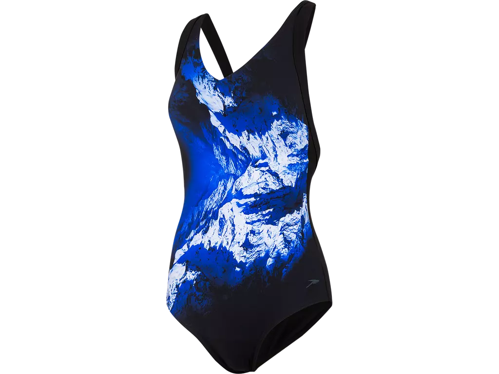 Speedo Opalweb Printed Women's One-Piece Swimsuit