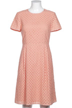 Escada Women's cotton dress with embroidery, peach color