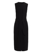 Nife Women's Casual Shirt-Dress, Black