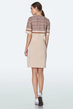 Nife Women's casual dress, beige