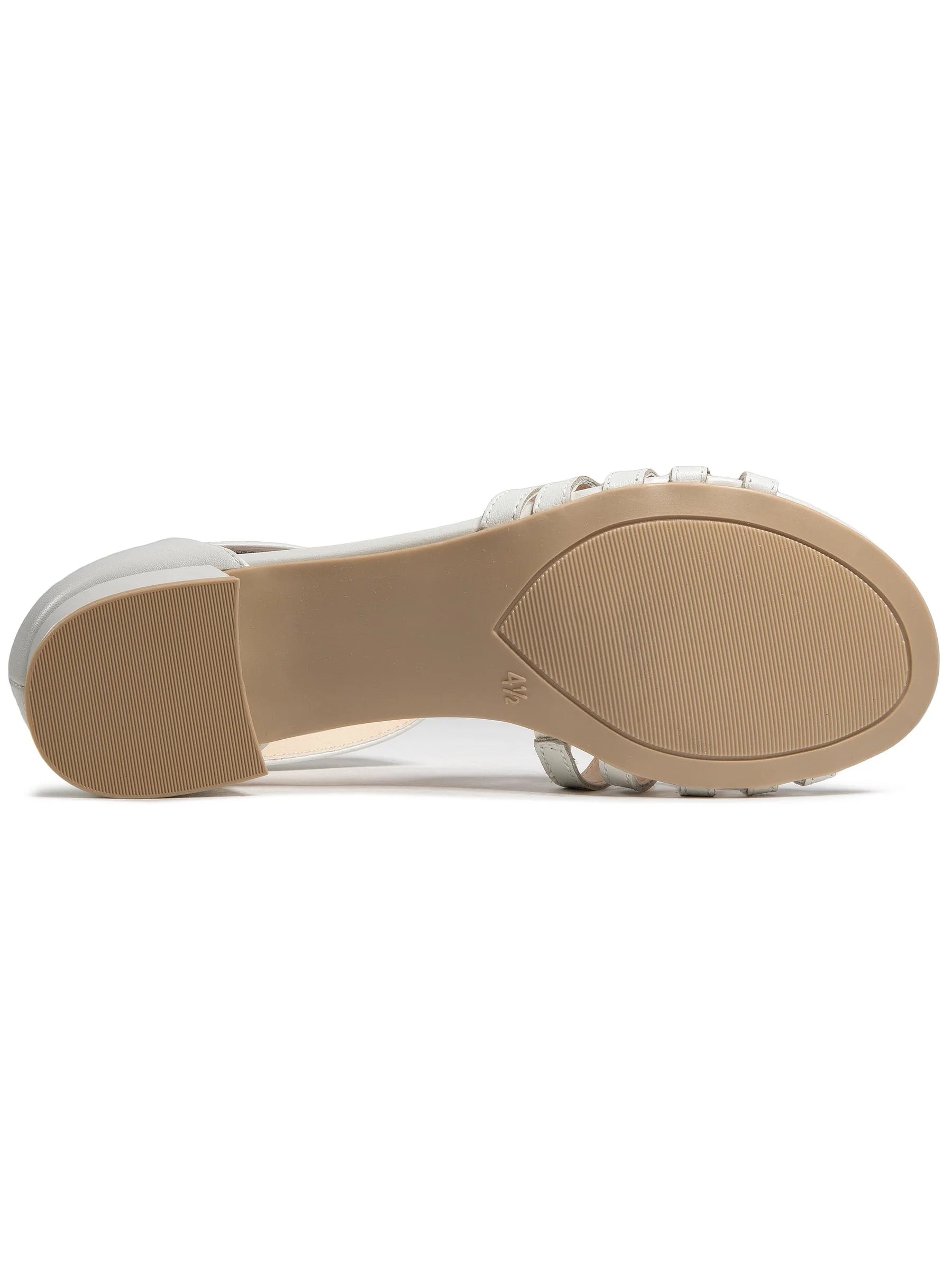Women's Caprice sandals, white