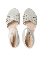 Women's Caprice sandals, white