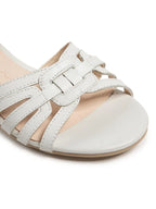 Women's Caprice sandals, white