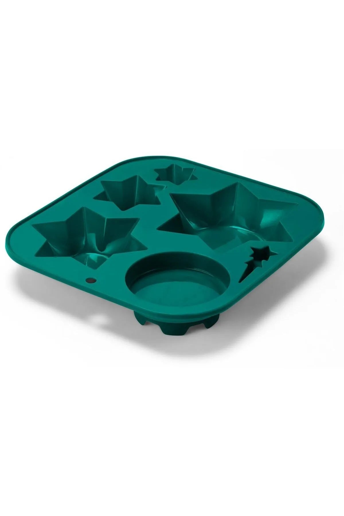 Силиконова форма за печене &quot;Коледно дърво&quot;, зелена