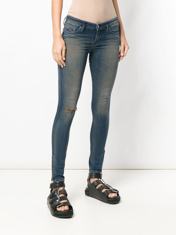 Дамски дънки Diesel Skinzee-Low-Zip Super Slim