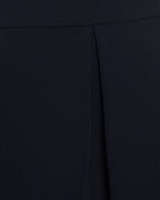 Nife Women's elegant flared skirt, dark blue