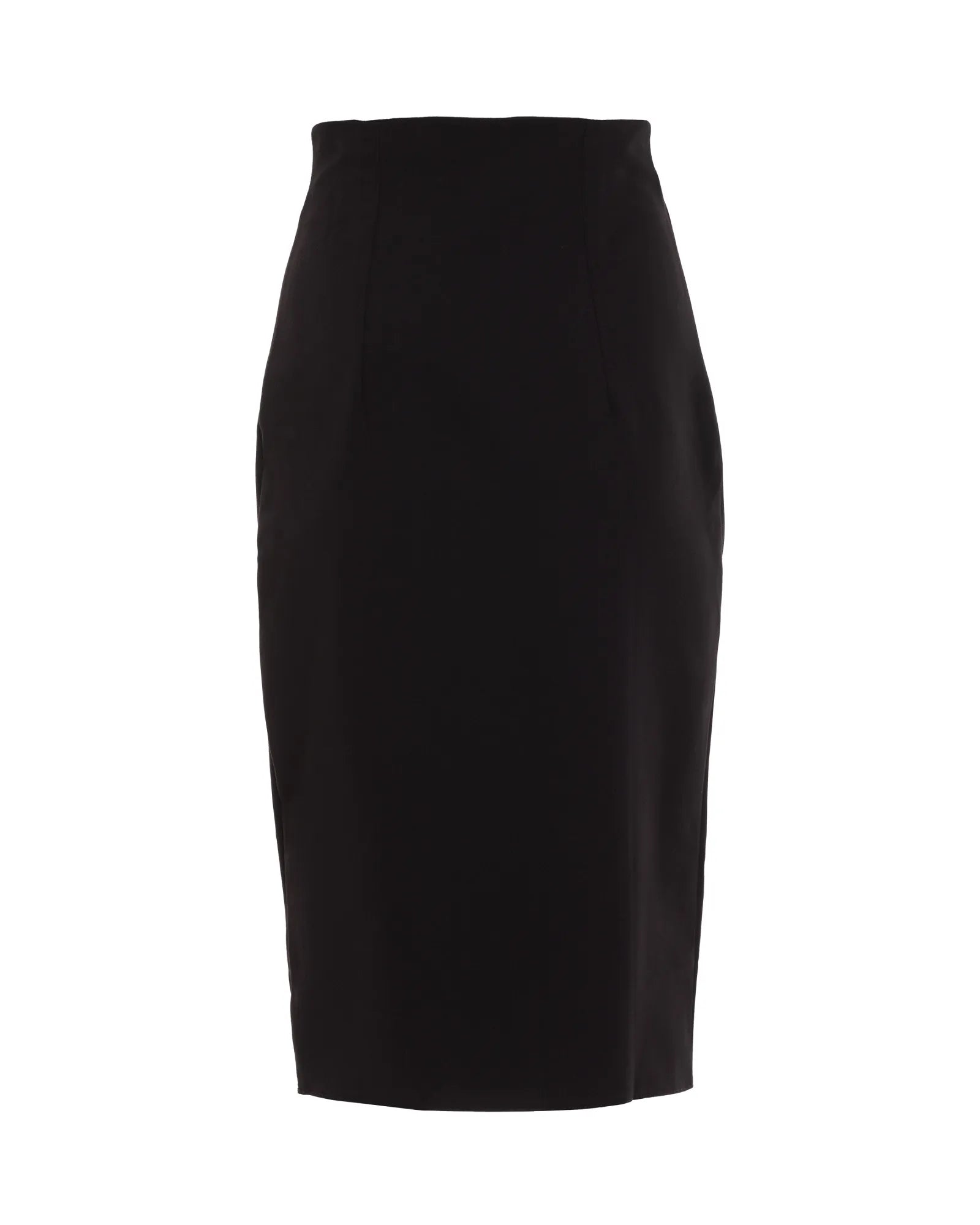 Nife Women's Casual High Waist Skirt, Black