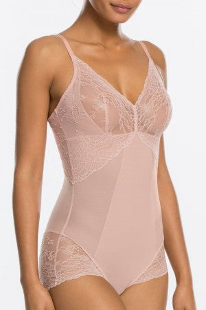 Women's lace bodysuit Spanx, beige