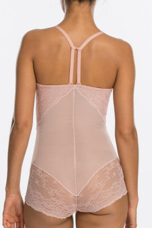 Women's lace bodysuit Spanx, beige