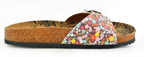 Women's slippers with print and anatomical sole Calceo