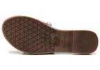 Women's slippers in silver color TAMARIS