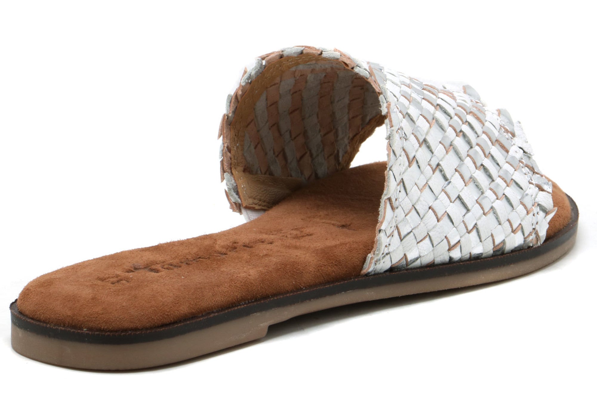 Women's slippers in silver color TAMARIS