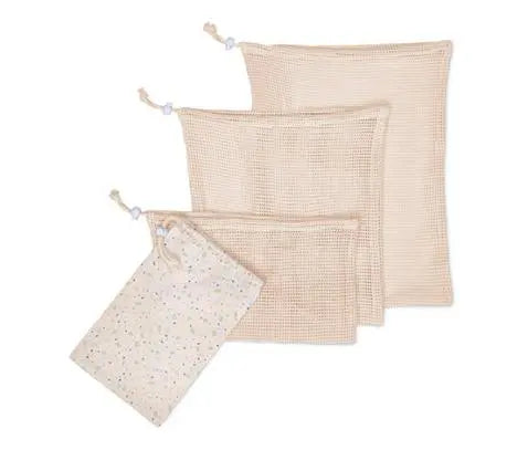 Памучна мрежа за съ?
ранение на плодове и зеленчуци, 3 броя