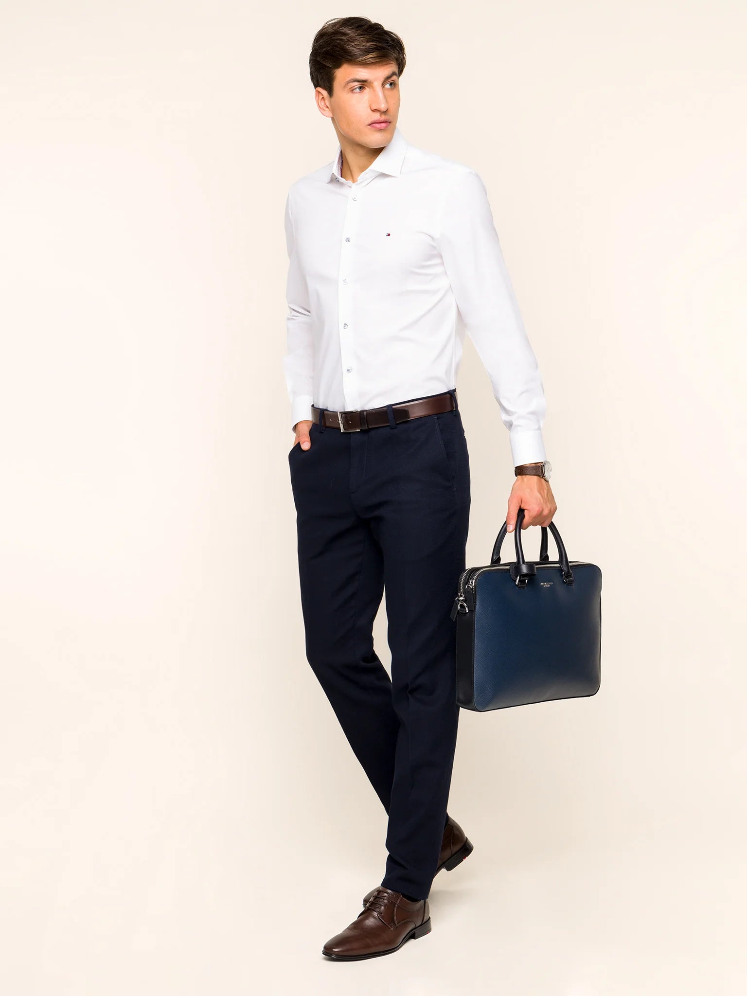Tommy Hilfiger Tailored Classic Men's Shirt, White