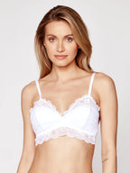 Сутиен без банели с триъгълна форма и елегантна дантела Triumph Tempting Lace P Non-Wired Bra