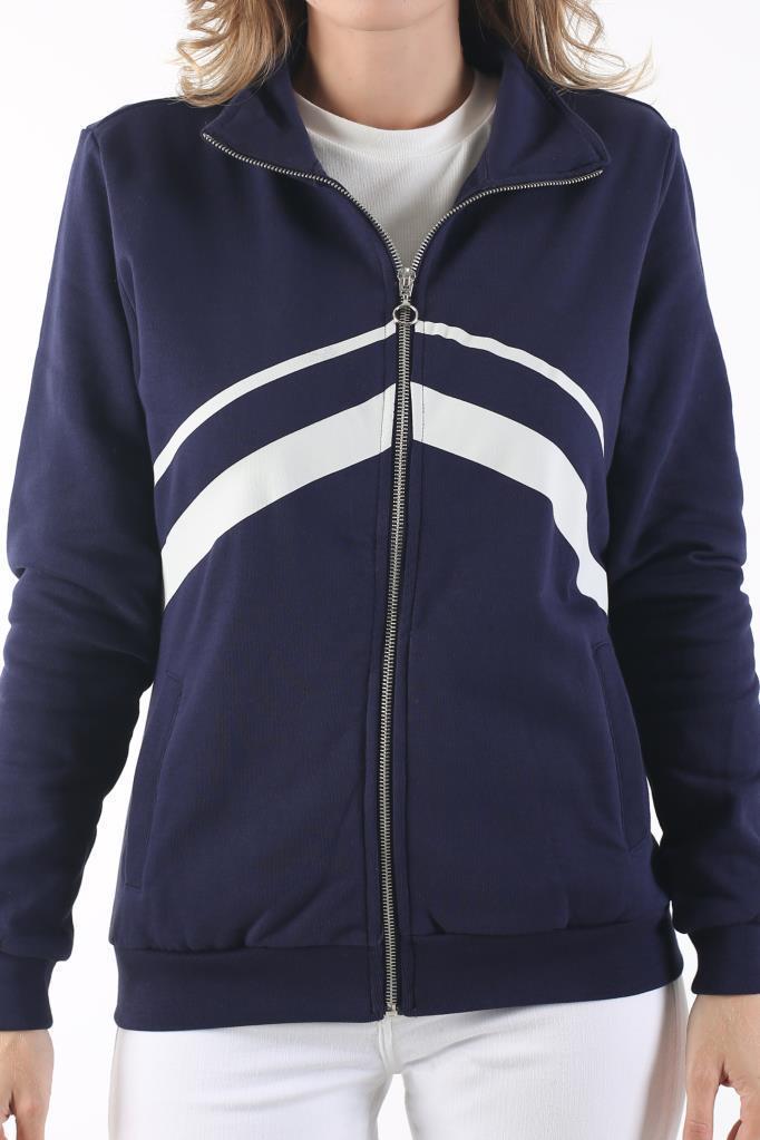 Women's fleece sweatshirt, green 