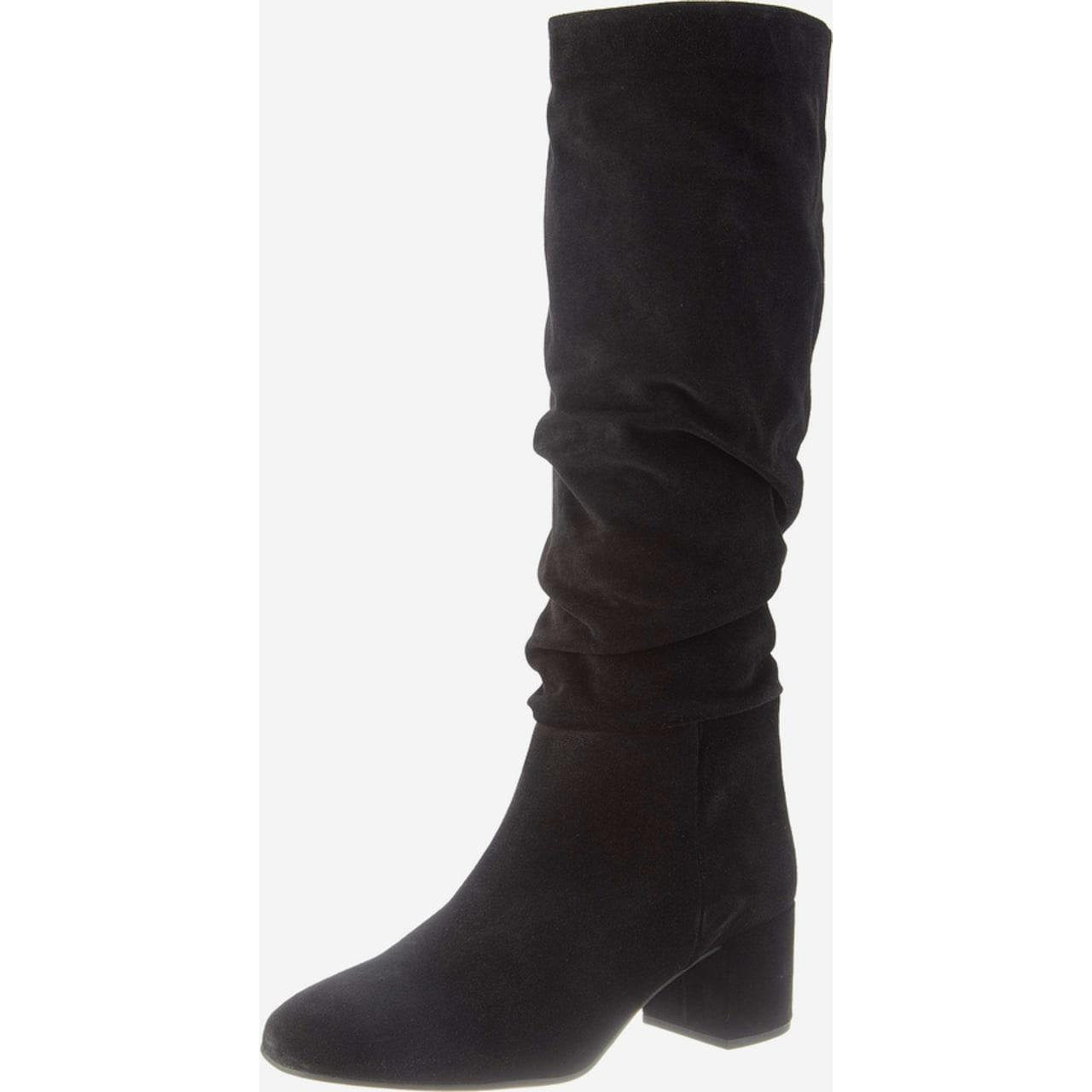 Women's suede high boots HÖGL Daily High Boots, black