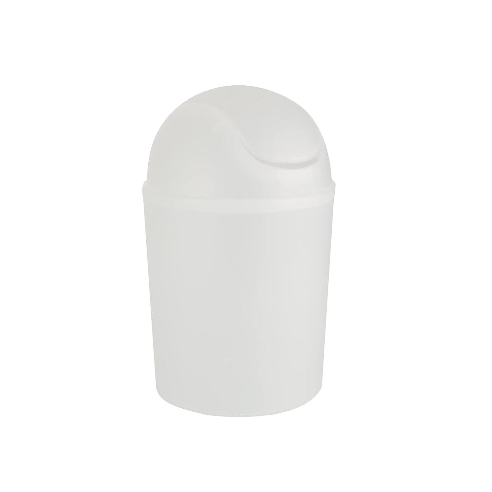 Wenko Trash can, 4.5 liters 32 cm, transparent