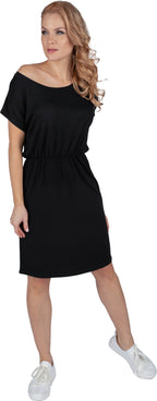 Women's sporty-elegant dress Tendegrees, black