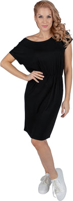 Women's sporty-elegant dress Tendegrees, black